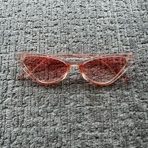 Cat Eye Pink Sunglasses